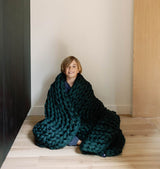 Knit Weighted Blanket From Nuzzie
