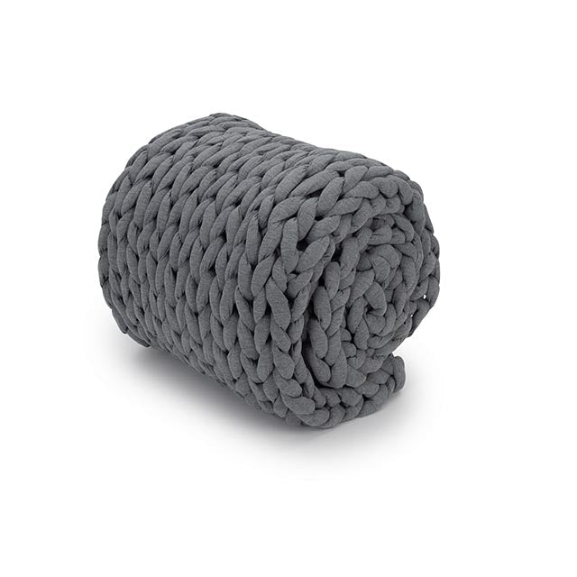 Knit Weighted Blanket From Nuzzie