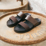 Men's Brown Cinturini Sandal From Del Toro Shoes