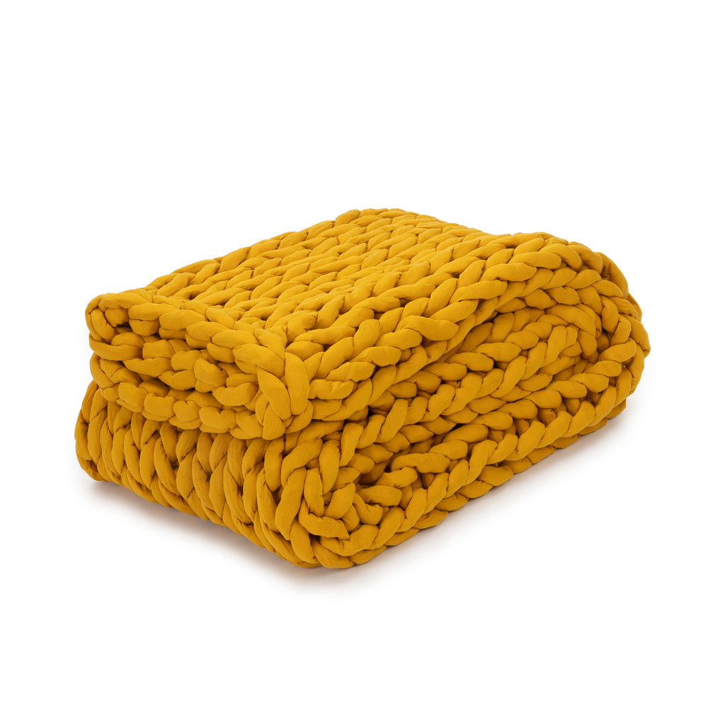 Knit Weighted Blanket From Nuzzie