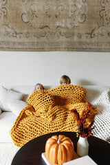 Knit Weighted Blanket From Nuzzie