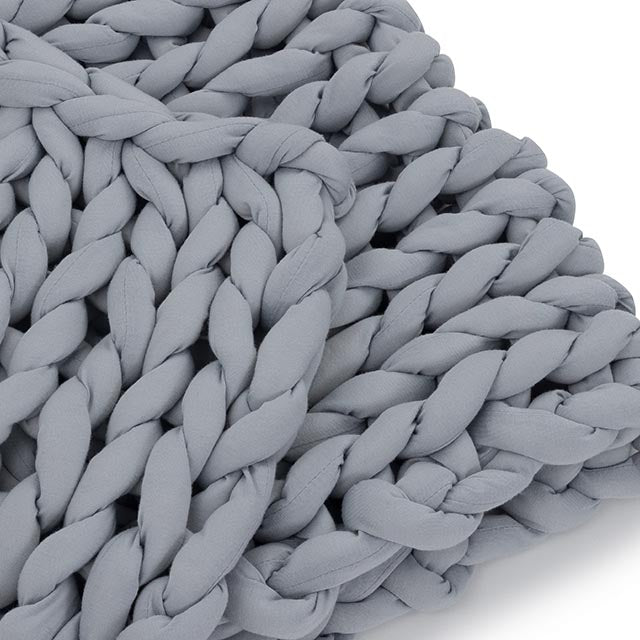 Knit Weighted Blanket From Nuzzie