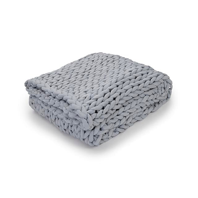 Knit Weighted Blanket From Nuzzie
