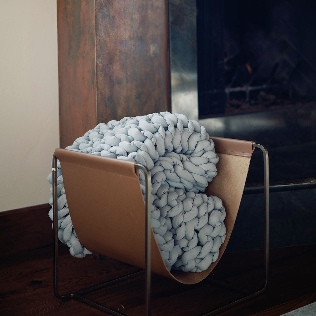 Knit Weighted Blanket From Nuzzie