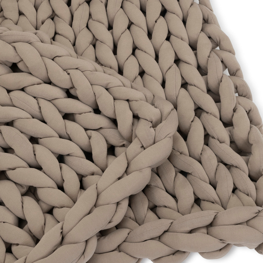 Knit Weighted Blanket From Nuzzie