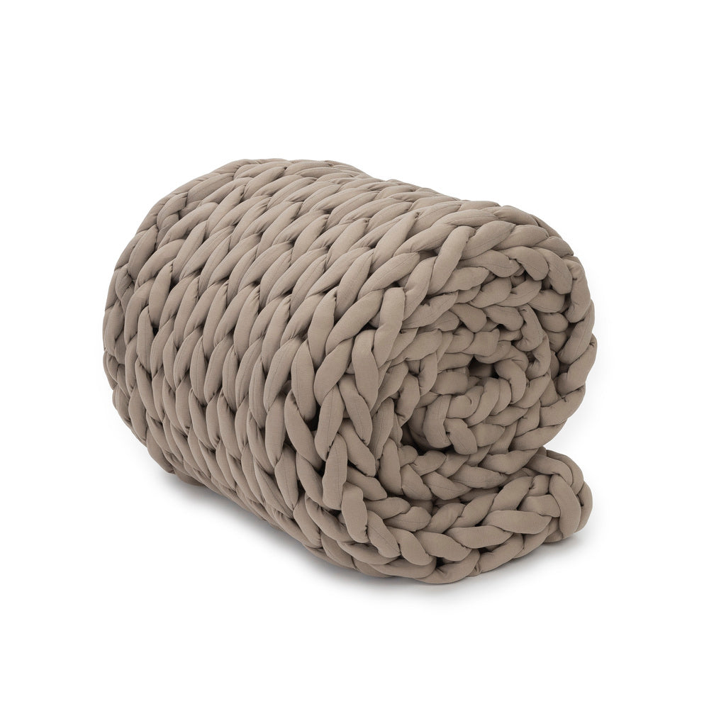 Knit Weighted Blanket From Nuzzie