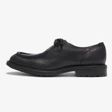 Men's Black Pebbled Leather Tuscan Derby Boot From Del Toro Shoes