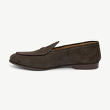 Men's Brown Suede Milano Loafer From Del Toro Shoes