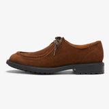 Men's Chestnut Suede Tuscan Derby Boot From Del Toro Shoes