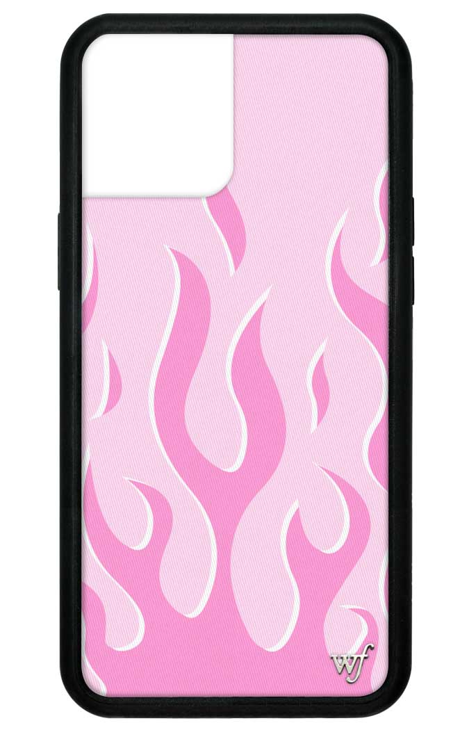 Flames | Pink iPhone Case from Wildflower Cases