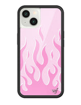 Flames | Pink iPhone Case from Wildflower Cases