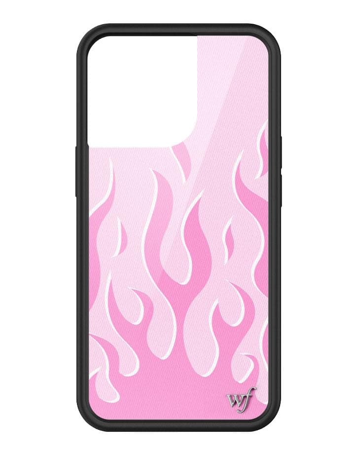 Flames | Pink iPhone Case from Wildflower Cases