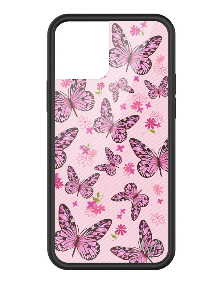Pink Butterfly iPhone Case from Wildflower Cases