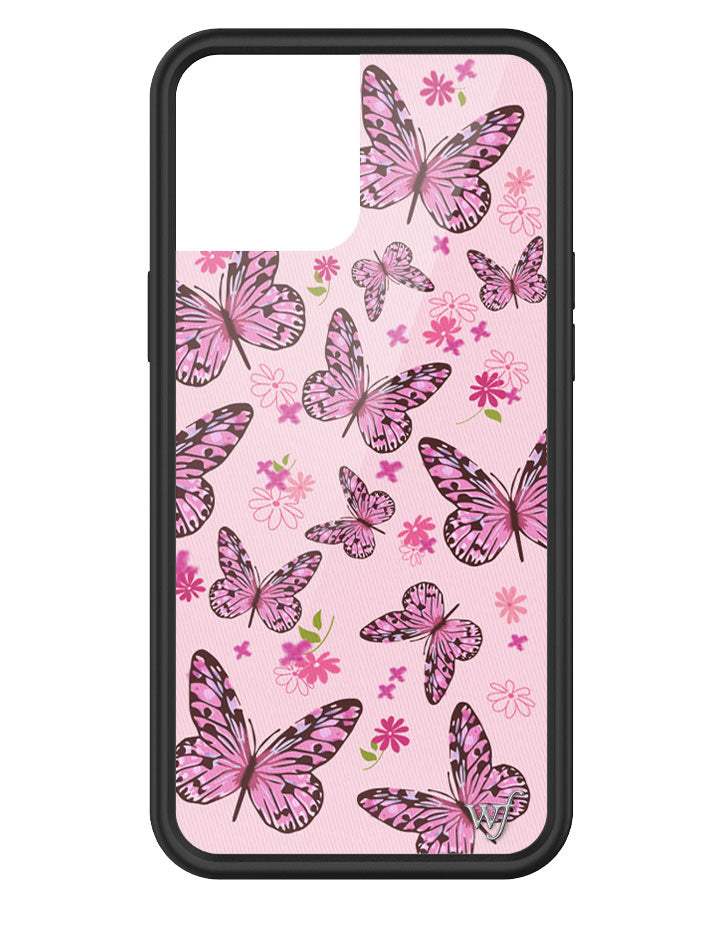 Pink Butterfly iPhone Case from Wildflower Cases