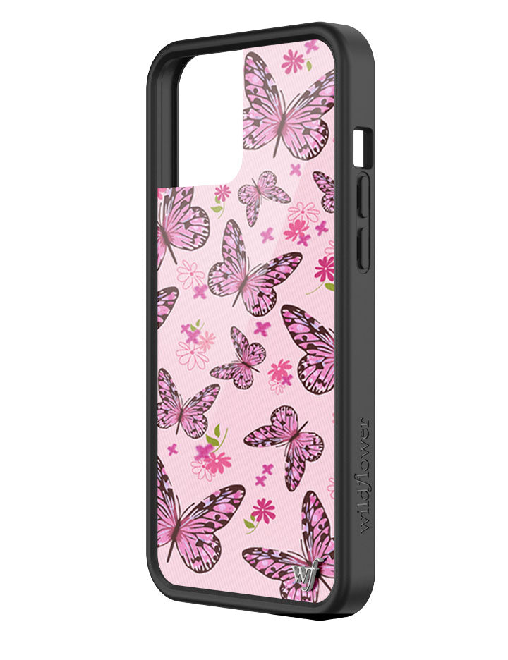 Pink Butterfly iPhone Case from Wildflower Cases