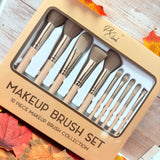 Makeup Brush Set - 10 Piece Makeup Brush Collection from Prolux Cosmetics