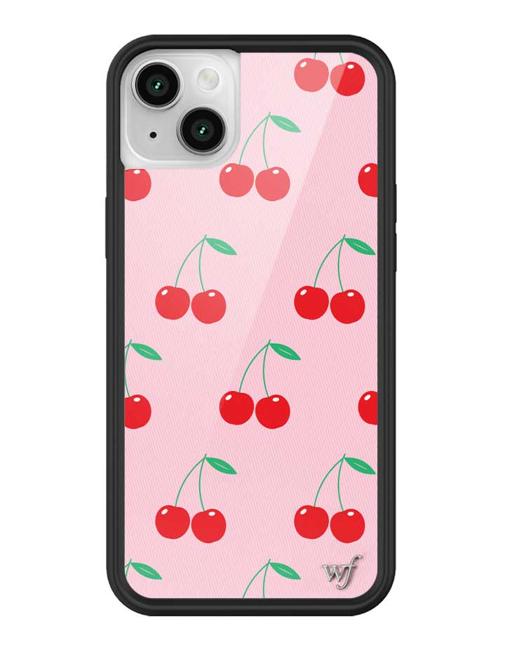 Pink Cherries iPhone Case from Wildflower Cases