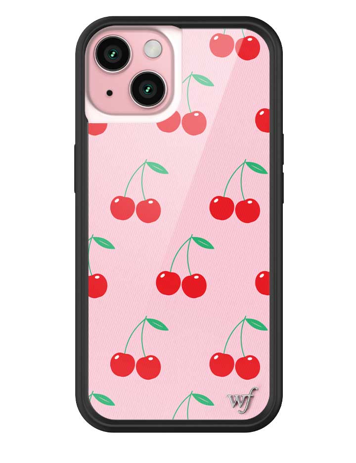 Pink Cherries iPhone Case from Wildflower Cases