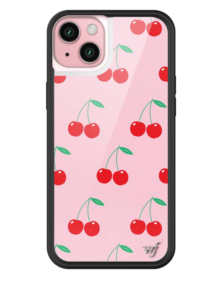 Pink Cherries iPhone Case from Wildflower Cases