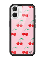 Pink Cherries iPhone Case from Wildflower Cases