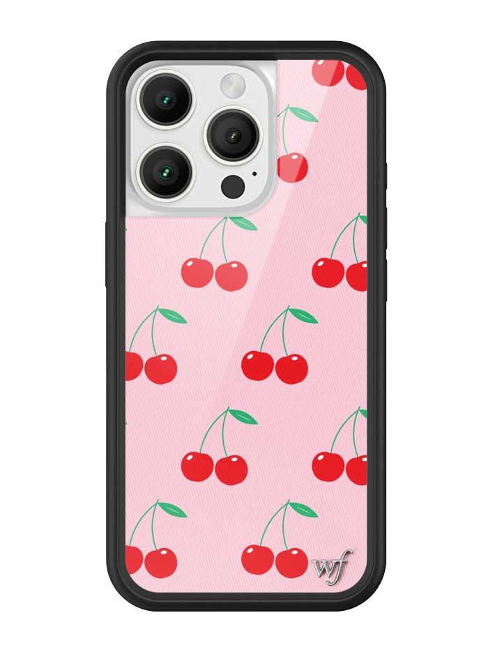 Pink Cherries iPhone Case from Wildflower Cases