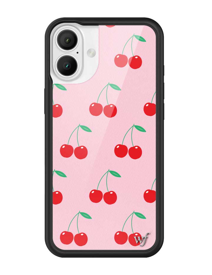 Pink Cherries iPhone Case from Wildflower Cases