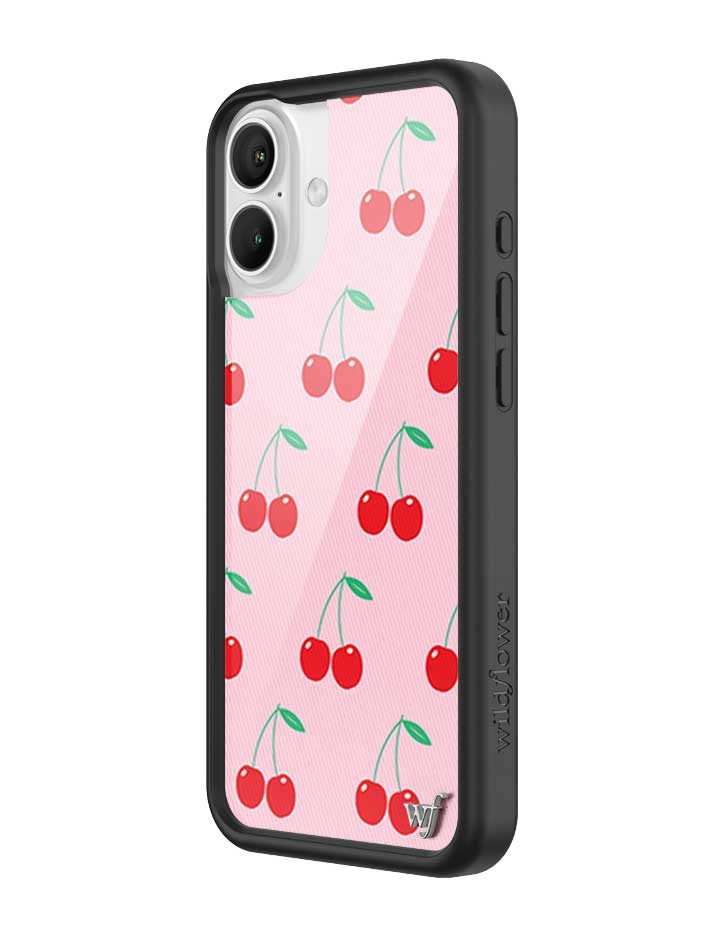 Pink Cherries iPhone Case from Wildflower Cases