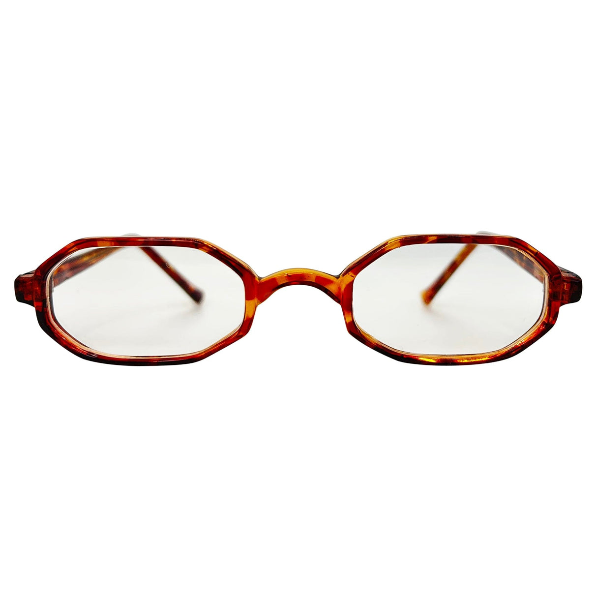 PINE Demi Clear Bayonetta-Style 90s Glasses from Giant Vintage Sunglasses