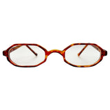 PINE Demi Clear Bayonetta-Style 90s Glasses from Giant Vintage Sunglasses