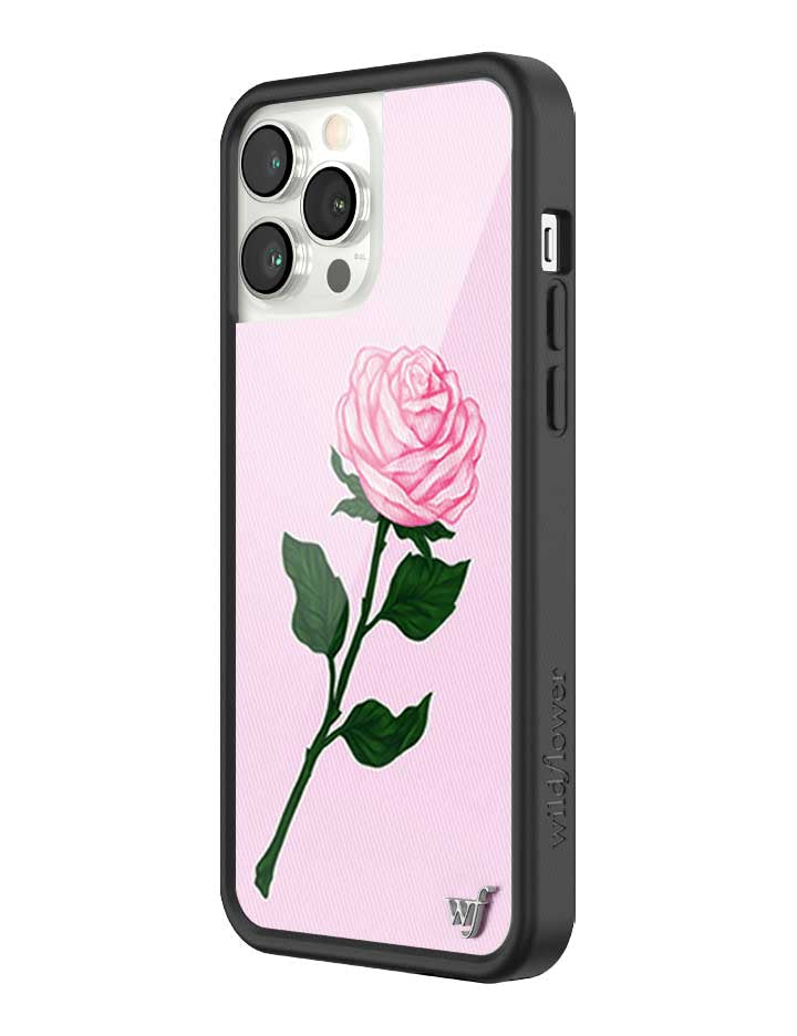 Pink Rose iPhone Case from Wildflower Cases