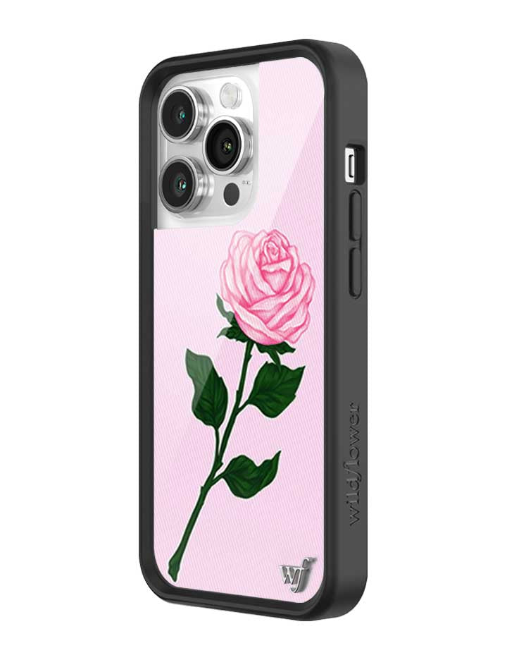 Pink Rose iPhone Case from Wildflower Cases