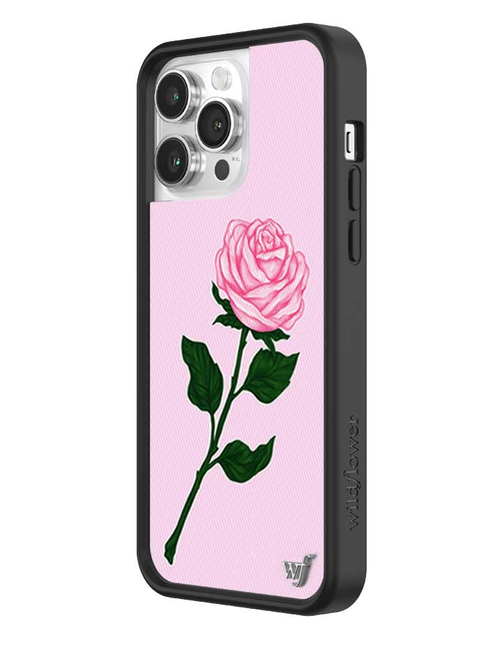 Pink Rose iPhone Case from Wildflower Cases