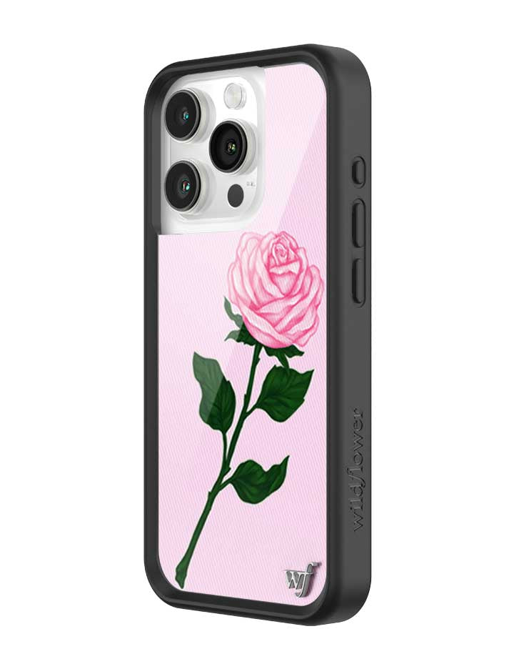 Pink Rose iPhone Case from Wildflower Cases
