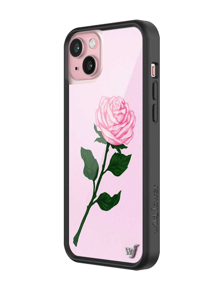 Pink Rose iPhone Case from Wildflower Cases