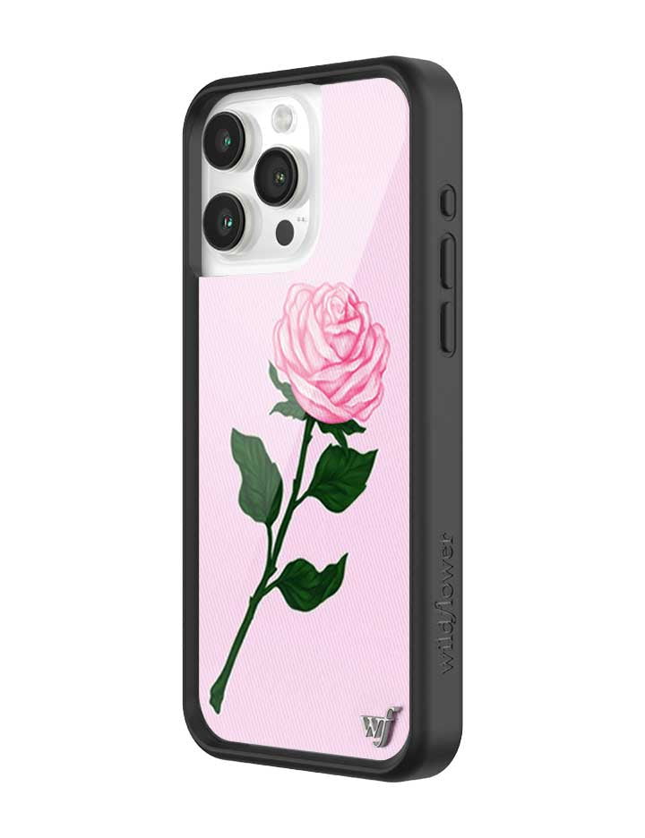 Pink Rose iPhone Case from Wildflower Cases