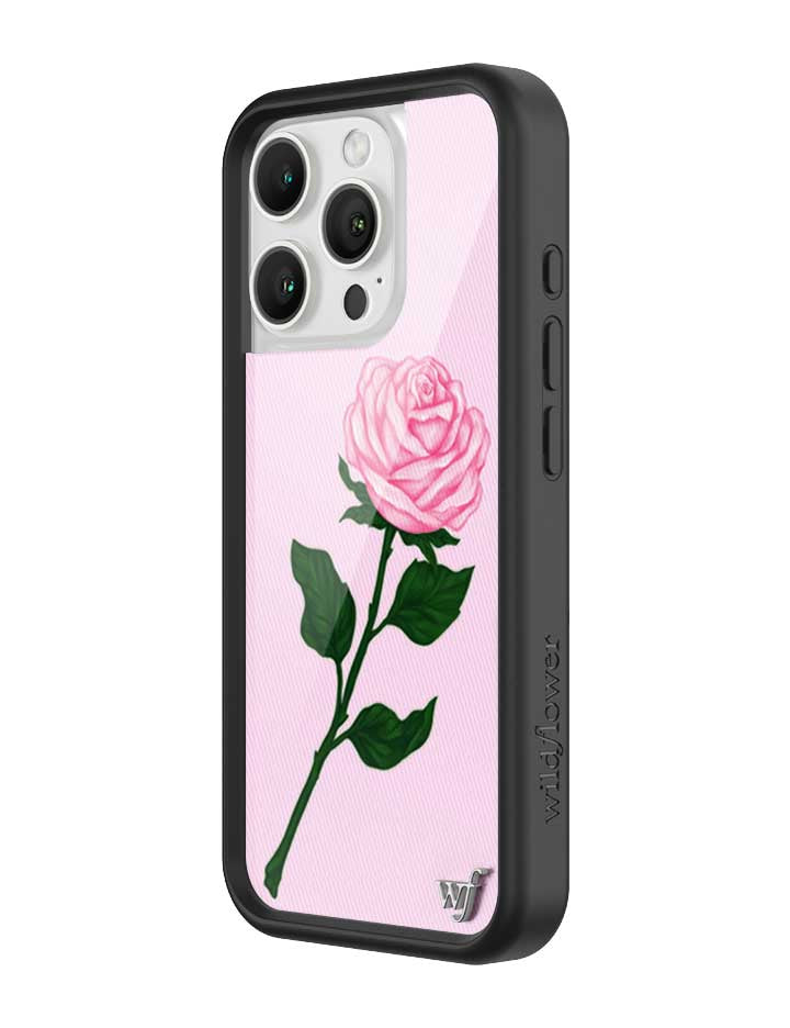 Pink Rose iPhone Case from Wildflower Cases