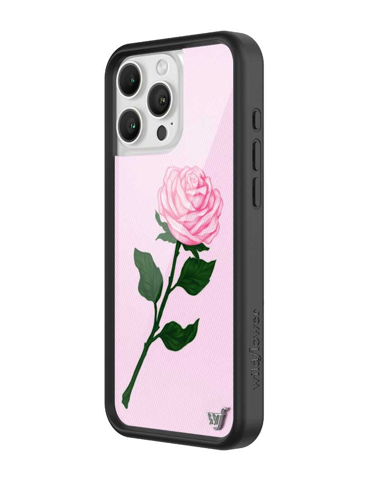 Pink Rose iPhone Case from Wildflower Cases