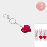 12PCS - Heart Keychains Set from Madeline Love