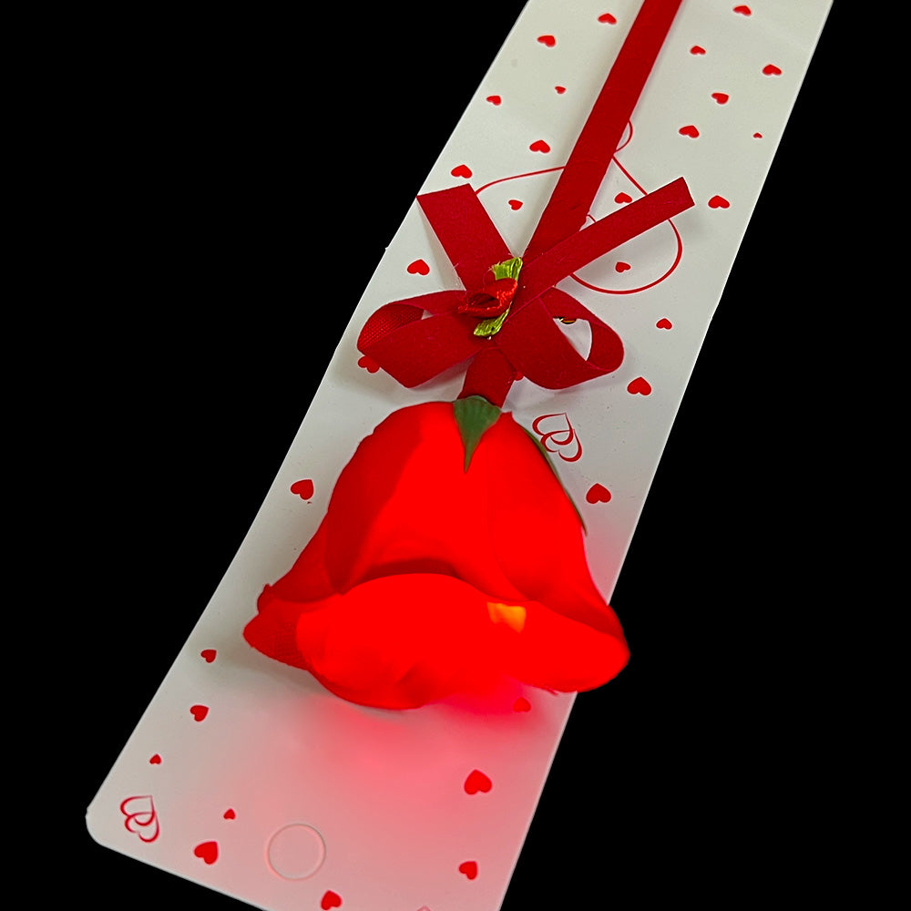 12PCS - Light Up Rose Stem Ball Pens from Madeline Love