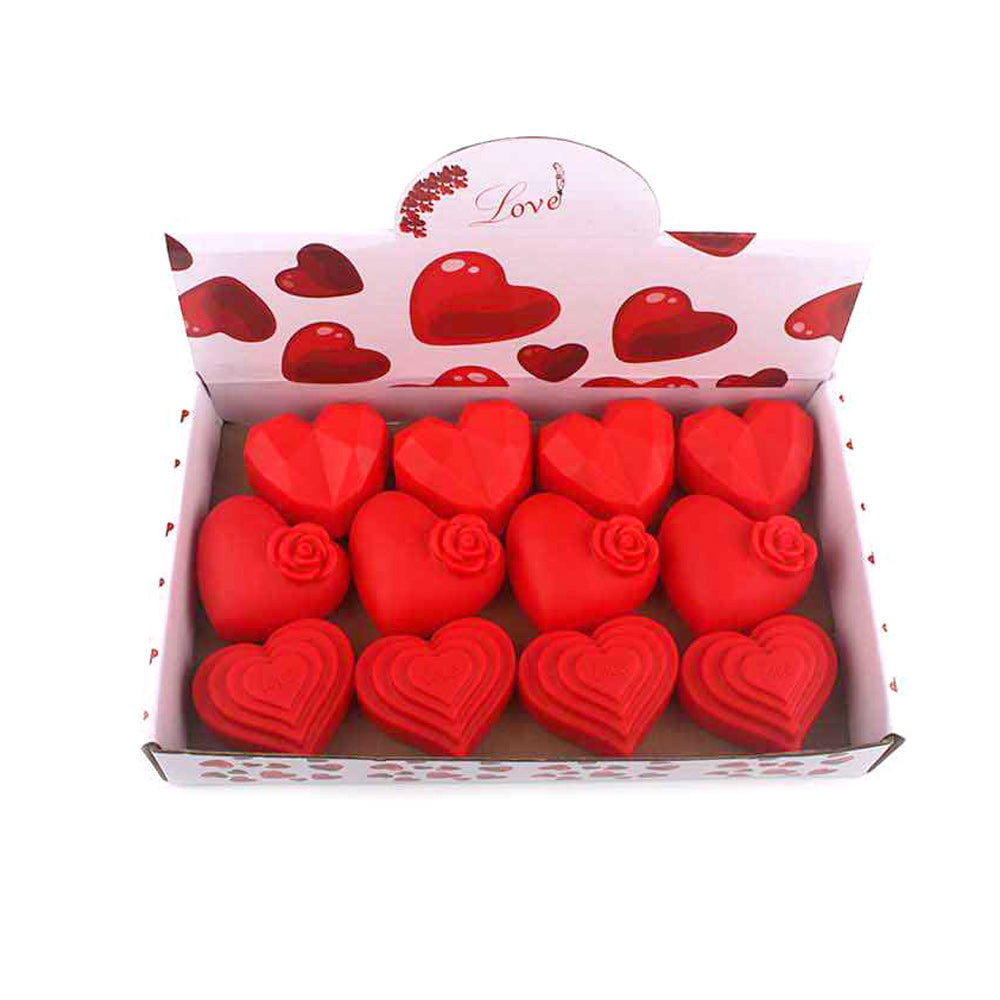 12PCS - Light Up Heart Decorative Lights from Madeline Love