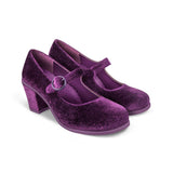 Chocolaticas® Mid Heels Plum Elixir Women's Mary Jane Pump From Hot Chocolate Design