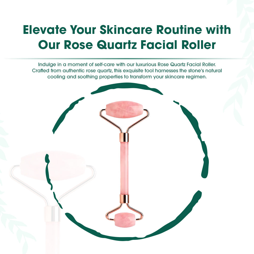 Rose Quartz Face Roller from BeNat