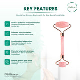 Rose Quartz Face Roller from BeNat