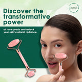 Rose Quartz Face Roller from BeNat