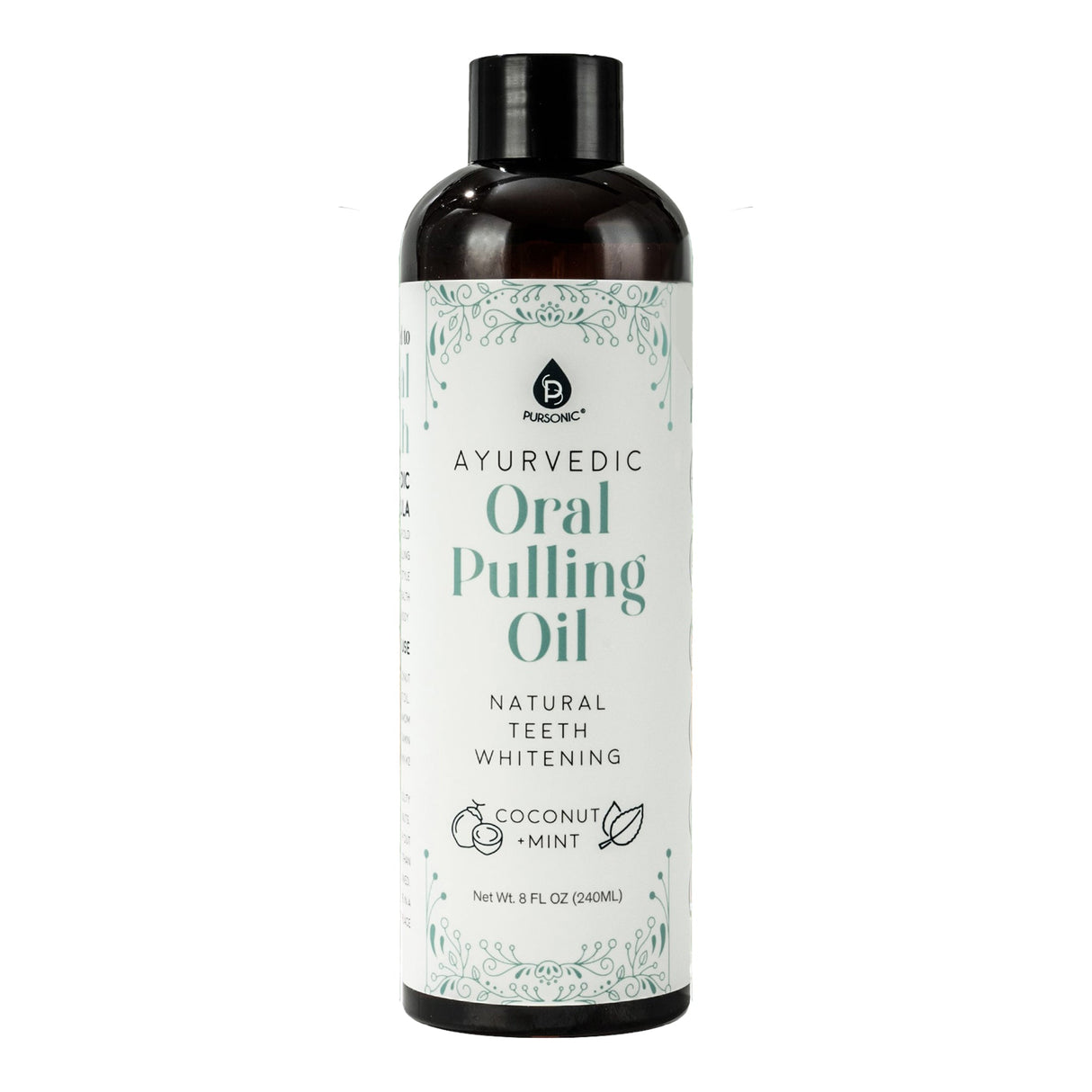 Oral Pulling Oil with Tongue Scraper from Pursonic