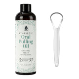 Oral Pulling Oil with Tongue Scraper from Pursonic