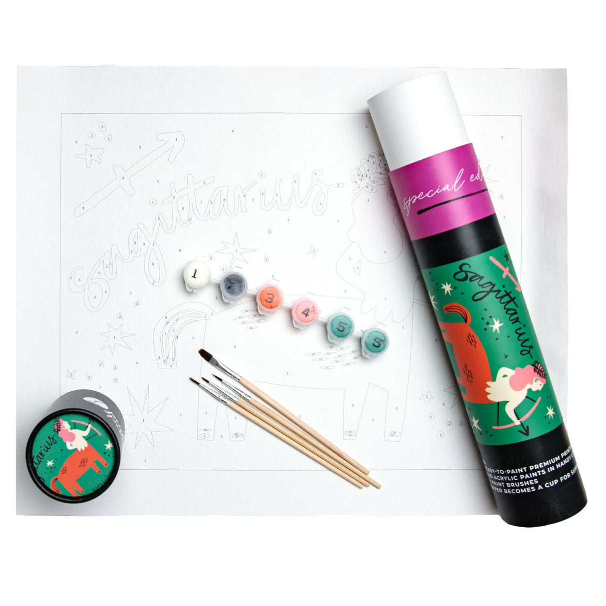 Special Edition Zodiac: Sagittarius From Pink Picasso Kits