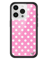 Pink Polka Dots iPhone Case from Wildflower Cases