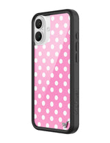 Pink Polka Dots iPhone Case from Wildflower Cases