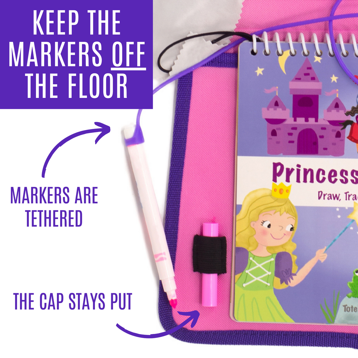 Totebook Kids Dry Erase Travel Activity Book from UnbuckleMe®